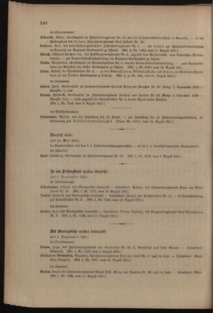 Kaiserlich-königliches Armee-Verordnungsblatt: Personal-Angelegenheiten 19110818 Seite: 22