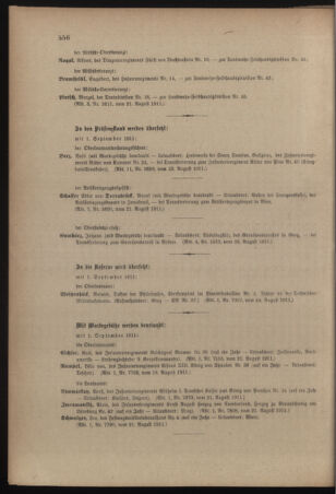 Kaiserlich-königliches Armee-Verordnungsblatt: Personal-Angelegenheiten 19110829 Seite: 8