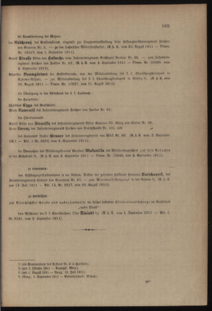 Kaiserlich-königliches Armee-Verordnungsblatt: Personal-Angelegenheiten 19110907 Seite: 3