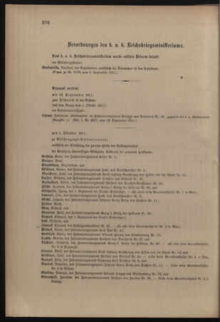 Kaiserlich-königliches Armee-Verordnungsblatt: Personal-Angelegenheiten 19110918 Seite: 4