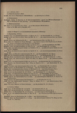 Kaiserlich-königliches Armee-Verordnungsblatt: Personal-Angelegenheiten 19110918 Seite: 7