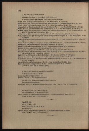 Kaiserlich-königliches Armee-Verordnungsblatt: Personal-Angelegenheiten 19110928 Seite: 6