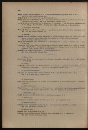 Kaiserlich-königliches Armee-Verordnungsblatt: Personal-Angelegenheiten 19110928 Seite: 8