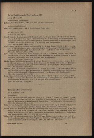 Kaiserlich-königliches Armee-Verordnungsblatt: Personal-Angelegenheiten 19111007 Seite: 13