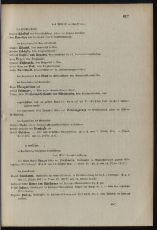 Kaiserlich-königliches Armee-Verordnungsblatt: Personal-Angelegenheiten 19111014 Seite: 3