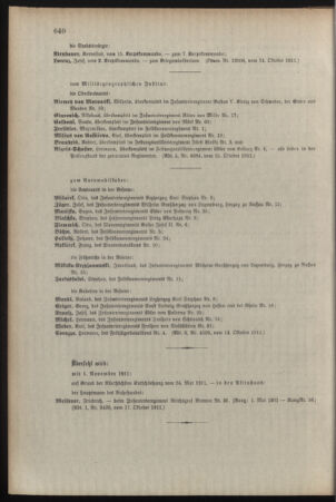 Kaiserlich-königliches Armee-Verordnungsblatt: Personal-Angelegenheiten 19111021 Seite: 14