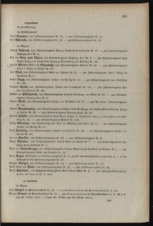 Kaiserlich-königliches Armee-Verordnungsblatt: Personal-Angelegenheiten 19111027 Seite: 11