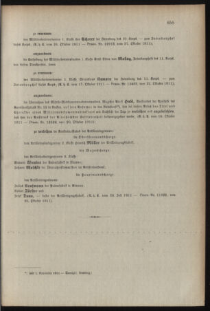 Kaiserlich-königliches Armee-Verordnungsblatt: Personal-Angelegenheiten 19111027 Seite: 13