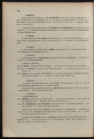 Kaiserlich-königliches Armee-Verordnungsblatt: Personal-Angelegenheiten 19111027 Seite: 8