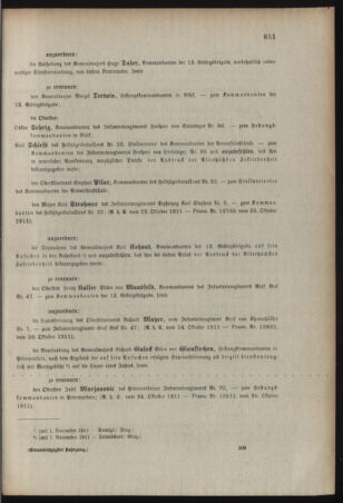 Kaiserlich-königliches Armee-Verordnungsblatt: Personal-Angelegenheiten 19111027 Seite: 9