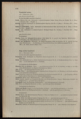 Kaiserlich-königliches Armee-Verordnungsblatt: Personal-Angelegenheiten 19111031 Seite: 10