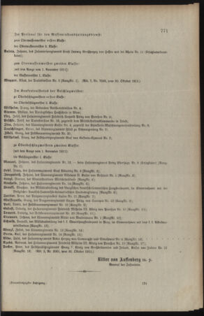 Kaiserlich-königliches Armee-Verordnungsblatt: Personal-Angelegenheiten 19111031 Seite: 105