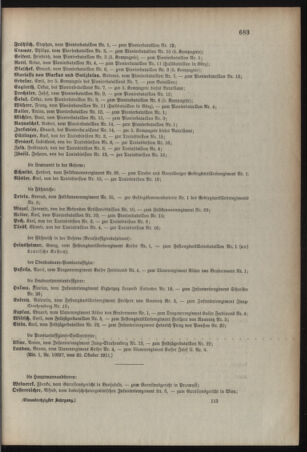 Kaiserlich-königliches Armee-Verordnungsblatt: Personal-Angelegenheiten 19111031 Seite: 17