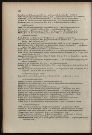 Kaiserlich-königliches Armee-Verordnungsblatt: Personal-Angelegenheiten 19111031 Seite: 20