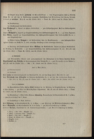 Kaiserlich-königliches Armee-Verordnungsblatt: Personal-Angelegenheiten 19111031 Seite: 3