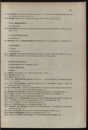 Kaiserlich-königliches Armee-Verordnungsblatt: Personal-Angelegenheiten 19111031 Seite: 31