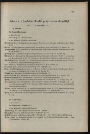 Kaiserlich-königliches Armee-Verordnungsblatt: Personal-Angelegenheiten 19111031 Seite: 45