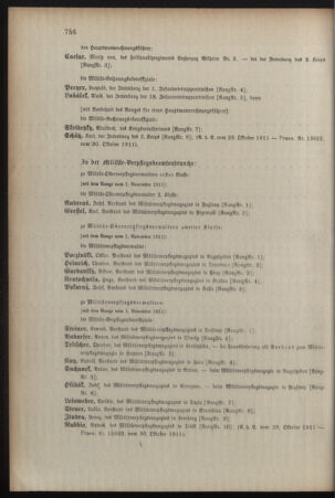 Kaiserlich-königliches Armee-Verordnungsblatt: Personal-Angelegenheiten 19111031 Seite: 90