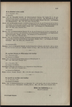 Kaiserlich-königliches Armee-Verordnungsblatt: Personal-Angelegenheiten 19111108 Seite: 21