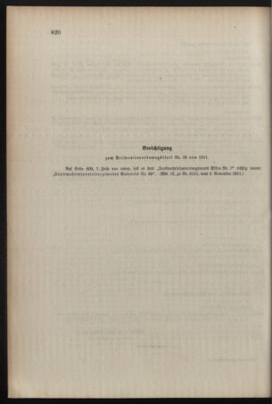 Kaiserlich-königliches Armee-Verordnungsblatt: Personal-Angelegenheiten 19111108 Seite: 22