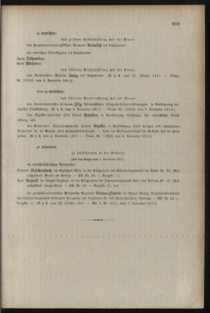 Kaiserlich-königliches Armee-Verordnungsblatt: Personal-Angelegenheiten 19111108 Seite: 5