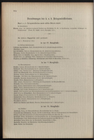 Kaiserlich-königliches Armee-Verordnungsblatt: Personal-Angelegenheiten 19111108 Seite: 6