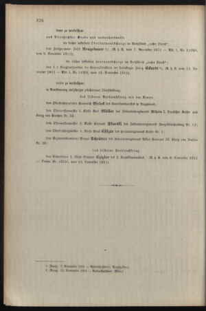 Kaiserlich-königliches Armee-Verordnungsblatt: Personal-Angelegenheiten 19111118 Seite: 6