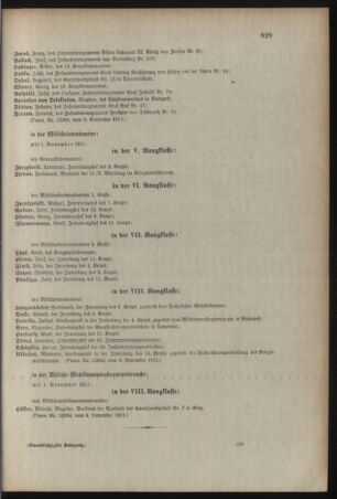 Kaiserlich-königliches Armee-Verordnungsblatt: Personal-Angelegenheiten 19111118 Seite: 9