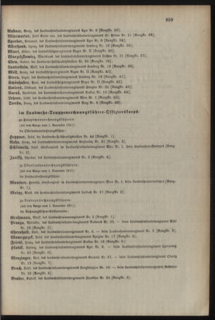 Kaiserlich-königliches Armee-Verordnungsblatt: Personal-Angelegenheiten 19111128 Seite: 23