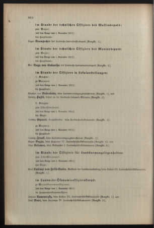 Kaiserlich-königliches Armee-Verordnungsblatt: Personal-Angelegenheiten 19111128 Seite: 28