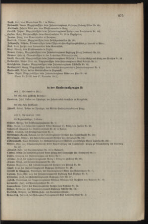 Kaiserlich-königliches Armee-Verordnungsblatt: Personal-Angelegenheiten 19111128 Seite: 39