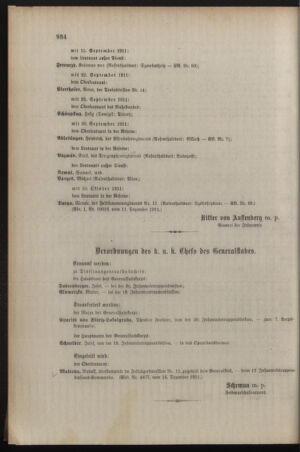 Kaiserlich-königliches Armee-Verordnungsblatt: Personal-Angelegenheiten 19111218 Seite: 24