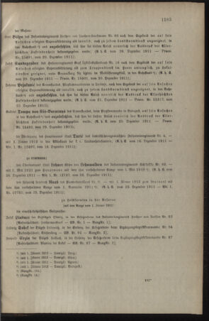 Kaiserlich-königliches Armee-Verordnungsblatt: Personal-Angelegenheiten 19111230 Seite: 173