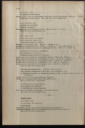 Kaiserlich-königliches Armee-Verordnungsblatt: Personal-Angelegenheiten 19111230 Seite: 176