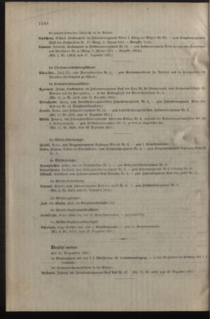 Kaiserlich-königliches Armee-Verordnungsblatt: Personal-Angelegenheiten 19111230 Seite: 178