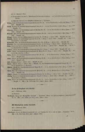 Kaiserlich-königliches Armee-Verordnungsblatt: Personal-Angelegenheiten 19120108 Seite: 17