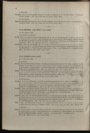 Kaiserlich-königliches Armee-Verordnungsblatt: Personal-Angelegenheiten 19120108 Seite: 18