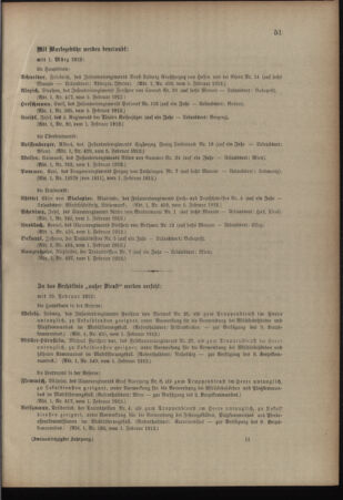 Kaiserlich-königliches Armee-Verordnungsblatt: Personal-Angelegenheiten 19120208 Seite: 9