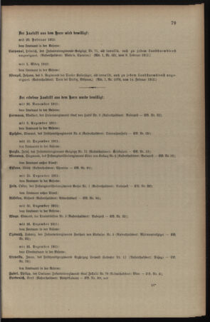 Kaiserlich-königliches Armee-Verordnungsblatt: Personal-Angelegenheiten 19120217 Seite: 11