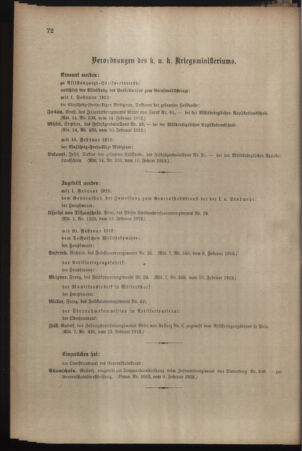 Kaiserlich-königliches Armee-Verordnungsblatt: Personal-Angelegenheiten 19120217 Seite: 4