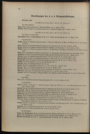 Kaiserlich-königliches Armee-Verordnungsblatt: Personal-Angelegenheiten 19120228 Seite: 8