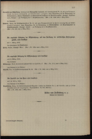 Kaiserlich-königliches Armee-Verordnungsblatt: Personal-Angelegenheiten 19120308 Seite: 9