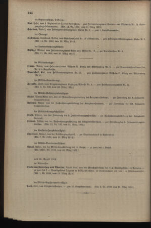 Kaiserlich-königliches Armee-Verordnungsblatt: Personal-Angelegenheiten 19120328 Seite: 14