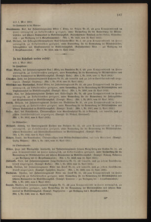 Kaiserlich-königliches Armee-Verordnungsblatt: Personal-Angelegenheiten 19120418 Seite: 19