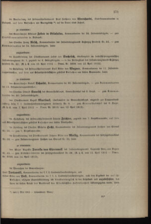 Kaiserlich-königliches Armee-Verordnungsblatt: Personal-Angelegenheiten 19120418 Seite: 3