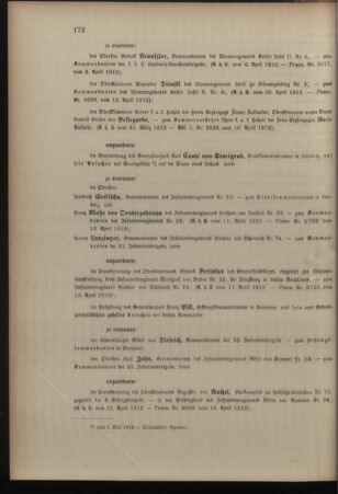 Kaiserlich-königliches Armee-Verordnungsblatt: Personal-Angelegenheiten 19120418 Seite: 4