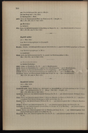 Kaiserlich-königliches Armee-Verordnungsblatt: Personal-Angelegenheiten 19120427 Seite: 18