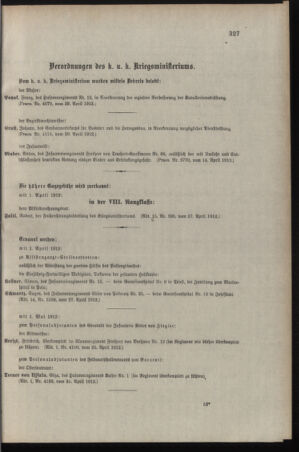 Kaiserlich-königliches Armee-Verordnungsblatt: Personal-Angelegenheiten 19120501 Seite: 101