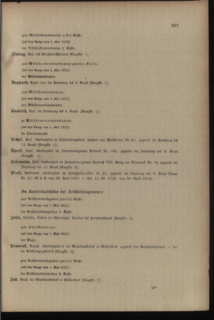 Kaiserlich-königliches Armee-Verordnungsblatt: Personal-Angelegenheiten 19120501 Seite: 81