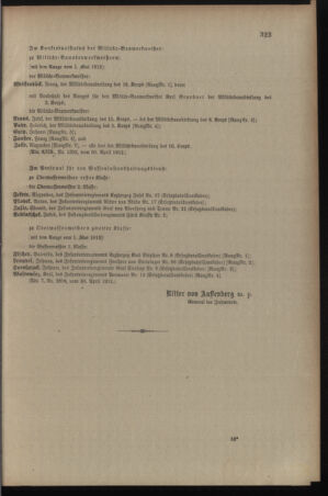 Kaiserlich-königliches Armee-Verordnungsblatt: Personal-Angelegenheiten 19120501 Seite: 97